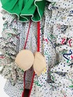 Vtg  Judi-s Heirloom Clown Pajama Bag Diaper Stacker 36    Made Usa Mint Condition