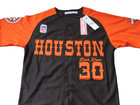 Houston Black Eagles Negro League Stitched Jersey Headgear Classics Nwt  125  M