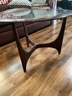 Vintage Lane Mid Century Wooden 28   round Coffee Table 1044-22