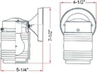 Design House Jelly Jar Classic Outdoor Wall Light 1-pack  Black 502195