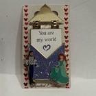 Disney Little Mermaid Ariel   Eric Love Letters 2016 Le 3000 Slider Pin