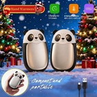      4pcs Hand Warmers Rechargeable  Magnetic Electric Hand Warmer Chrismas Gifts