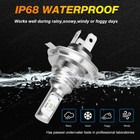 2 3570 8000k  Led Headlight Bulbs For Can-am Outlander 400 2007-2011  2014-2015