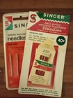 Vtg Singer Needles Size  9 Sewing Machine Needle Set - Retro Sewing Accessories 