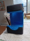 Leg Elevation Pillow Wedge Foam Orthopedic Bed Positioner  Blue   Black Cover