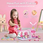 Blokees Stem 3-in-1 Building Toys For Girls  Sweet   Cake Bakery Creamery