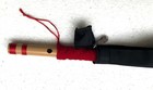 Indian Bamboo Flute D Bass Bansuri 33 Inch With Velvet Cover And Rexine Case