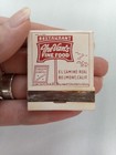 Vintage Rare 1950 s Matchbook The Van s Fine Food Host Ivan Sawyer Belmont Ca