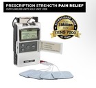 Tens 7000 Dual Channel Tens Unit Kit W  Carry Case Pads Lead Wires Battery