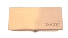 Vintage X-acto Hobby Knife Sets In Original Wooden Storage Boxes 