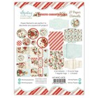 White Christmas 27pc Paper Elements Mintay Papers Scrapbook Tags Cards