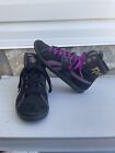 Rare Reebok Classic Men s Boxing Wrestling Shoes Black Purple Size 8