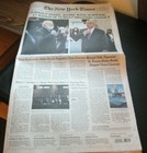 Vintage Newspaper-the New York Times-2020 Elections-trump-biden-november 2020