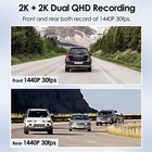 Viofo A229 Duo 2k 2-channel Dash Camera With Wifi   Gps - Authorized Usa Dealer