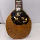 American Folk Tamburitza Pennsylvania-german  Mother Of Pearl Inlay 20th Century