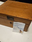 1956 Tamaya Sextant In Wooden Case 1950s Tokyo Maritime   Original Paperwork Csn