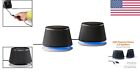 Stylish Usb-powered 2 0 Stereo Speakers With Aux  Compact   Dynamic Sound