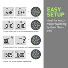 Rainpoint Water Timer For Garden Hose - 2 Zone Sprinkler Timer With Rain Delay