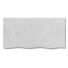 Weatherside Purity Wavy 12 In  X 24 In  Fiber-cement Siding Shingle  18-bundle 