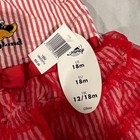 Size 18m Disneyland Minnie Mouse Red Tutu Ruffle Dress Baby 18 Months New Nwt