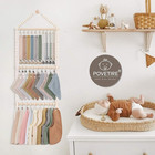Pacifier Clip Holder Baby Bibs Organizer Burp Cloth Storage