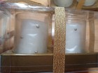 White Votive Candles Clear Glass Holders Gold Dot 2 Sets Holiday Wedding Decor