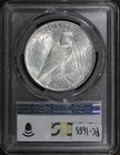 1926-d  ms64 Cac  Peace Silver Dollar  1 Pcgs - Better Date Blast White