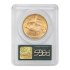 1922  20 Gold Saint Gaudens Double Eagle Pcgs Ms62 Ogh Choice Graded Coin