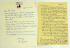 Donald Honig Letter Collection W hofers  31 Pcs  Signed Letter 9 703184
