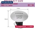 Engine Start Stop Button Switch  Compatible With Mercedes-benz All Series