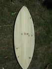 Mahi Fish Hand Painted Handcrafted Wooden Surfboard Wall Beach Art Dolphin