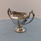 Reed   Barton Silverplated Waste Bowl - Art Nouveau Sierra Pattern