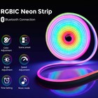 1-20m 12v Flexible Rgbic Led Strip Waterproof Bar Sign Neon Lights Silicone Tube
