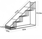 Coffee Syrup Organizer          Coffee Syrup Rack   Stand Compatible With Torani   M