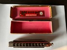 Koch Chromatic Harmonica In Original Box 10 Hole Made In Germany Vintage -g Key 