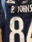 Patrick Johnson Toronto Argonauts Game Worn Game Used Jersey Cfl Signed