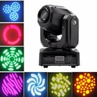 4pcs 60w Rgbw Led Moving Head Stage Light Beam Pattern Gobo Lamp Dmx Disco Party