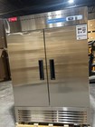 Westlake 2 Door 54  Commercial Reach-in Refrigerator 49 Cu ft     Dents