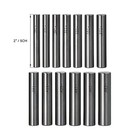 Hfs r  Pin Gage Set Minus Class Zz Aluminum Alloy Case 0 251 -0 500  M2 250 Pcs