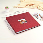 12x12 Inch Diy Scrapbook Photo Album With 20 Plastic Sleeves 40 Pag   