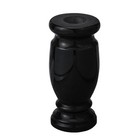 Black Granite Cemetery Vase For Grave Markers headstone Memorial Flower Holder 