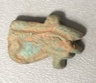 Ancient Egyptian Eye Or Horus Amulet  Late Kingdom 600-300 Bc  Coa