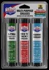 Lucas Oil Multi Purpose Grease  3 Pack Of 3 Oz Tubes 