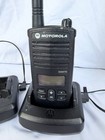 Motorola Rdm2070d Walmart Vhf Two-way Radio Walkie Talkie With 2 Chargers