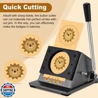 25mm Button Paper Cutter Graphics Punch Cutter 1    Badge Cutter Circle Cutter 