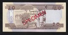 Solomon Islands   20 Dollars Nd 2009 P 28 Specimen C 3 000000 Unc