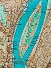 1927 Budapest Hungary Vintage Map Ungarn Plan K  zi T  rk  pe