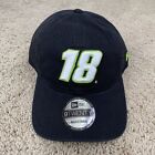 Kyle Busch  18 New Era Nascar Hat Enzyme Washed 9twenty Black Adjustable Cap Nwt