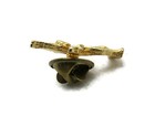 Angel Pin Faith Spirituality Gold Tone