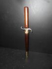 Old French Stylet  19th Century  Rare Model For Collection  Romantic Dagger